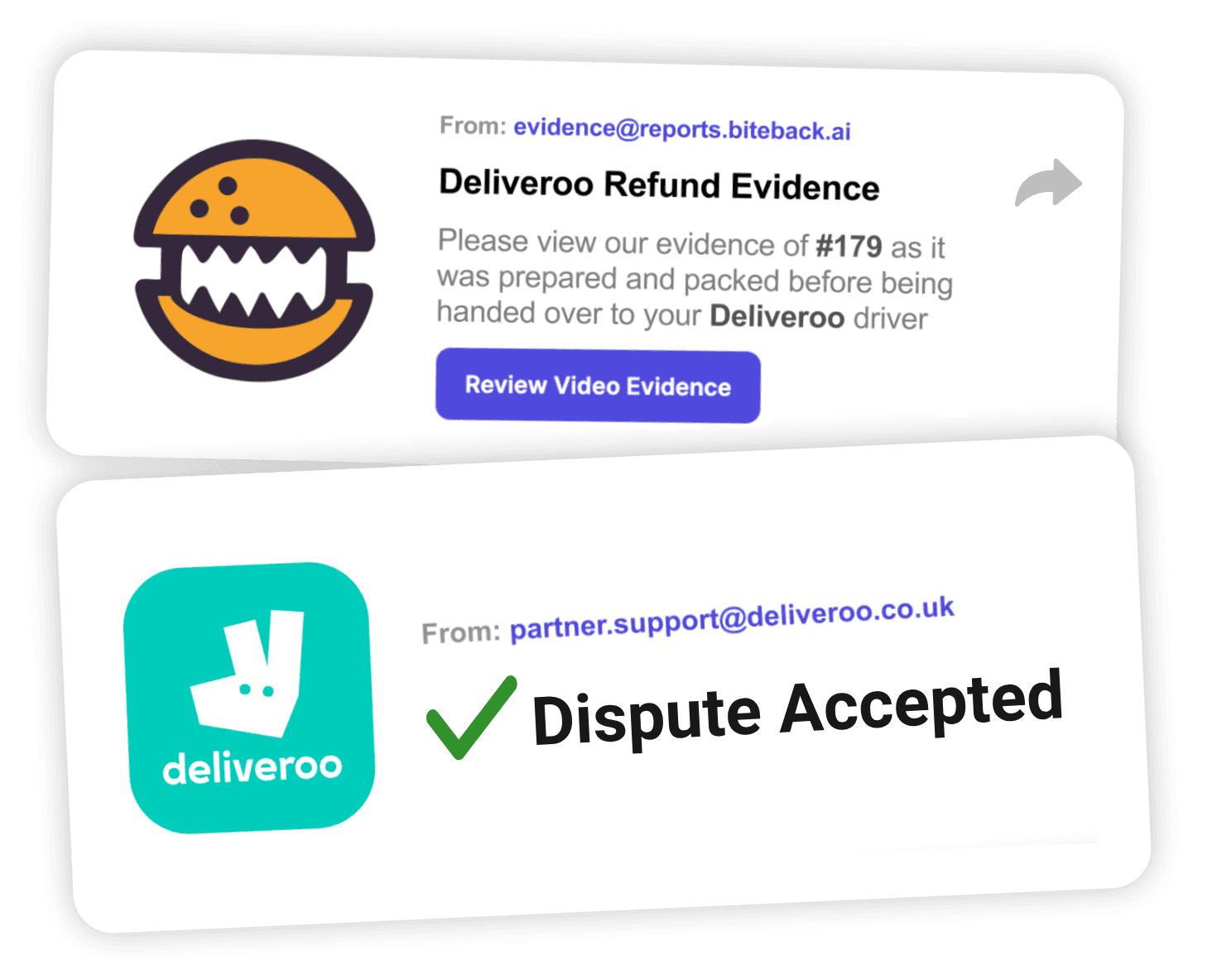 Easily share evidence with delivery partners
